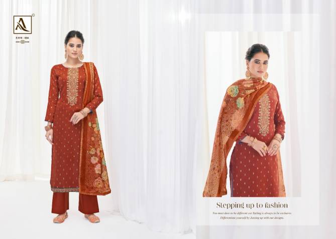 Alok Tarunika Latest Designer Fancy Wear Jam Cotton Dress Material Collection